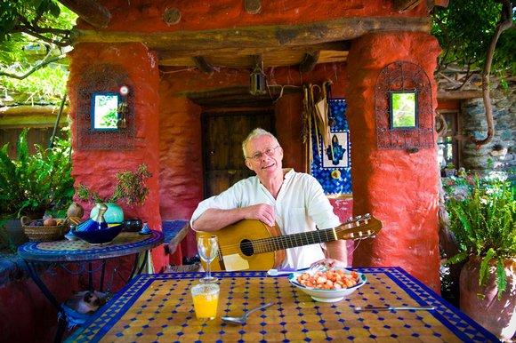 Chris Whitehead on his Andalucia farm